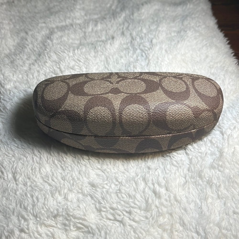 Coach glasses case